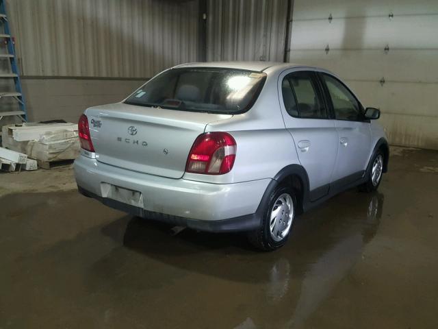 JTDBT183710112543 - 2001 TOYOTA ECHO SILVER photo 4