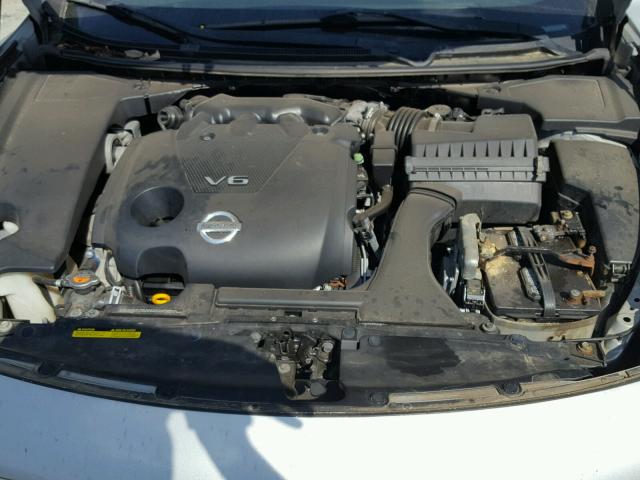 1N4AA5AP2DC802957 - 2013 NISSAN MAXIMA S SILVER photo 7