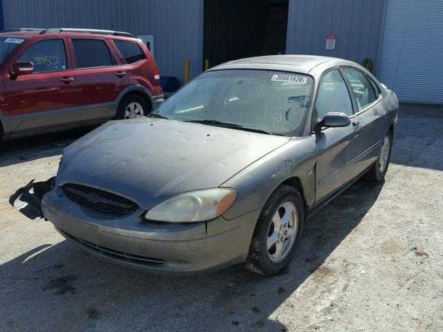 1FAFP55S53A207677 - 2003 FORD TAURUS SES GRAY photo 2