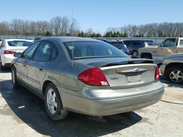 1FAFP55S53A207677 - 2003 FORD TAURUS SES GRAY photo 3