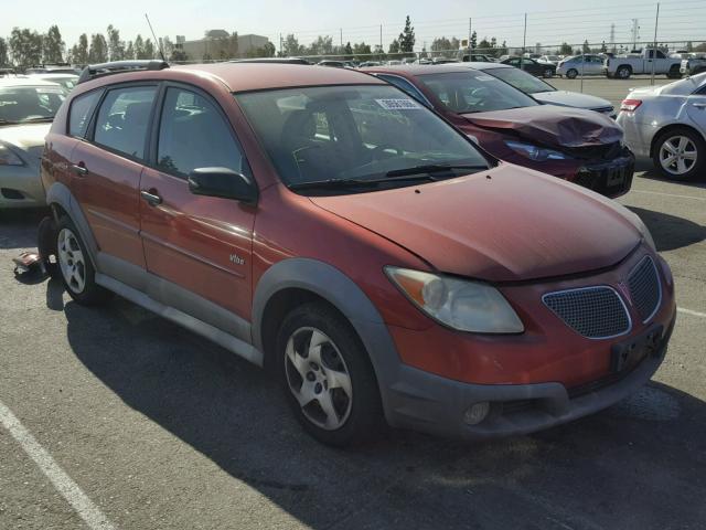 5Y2SL65828Z417385 - 2008 PONTIAC VIBE RED photo 1