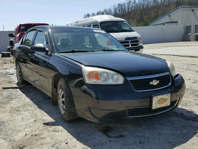 1G1ZS58F07F305344 - 2007 CHEVROLET MALIBU LS 黑色 照片 1