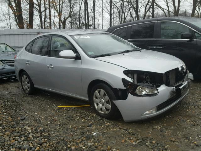 KMHDU46D27U036276 - 2007 HYUNDAI ELANTRA GL SILVER photo 1