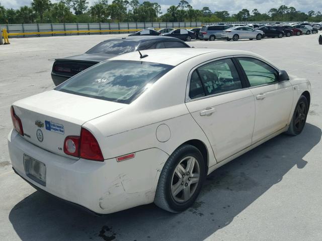 1G1ZG57B08F167712 - 2008 CHEVROLET MALIBU LS თეთრი ფოტო 4