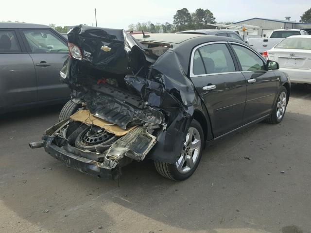 1G1ZH57B78F174959 - 2008 CHEVROLET MALIBU 1LT BLACK photo 4