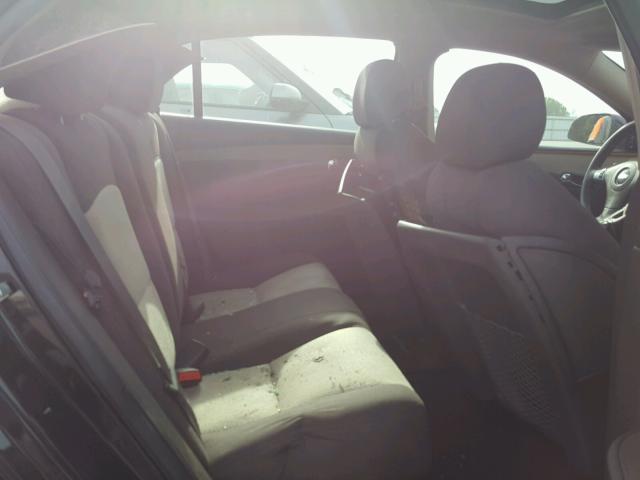 1G1ZH57B78F174959 - 2008 CHEVROLET MALIBU 1LT BLACK photo 5
