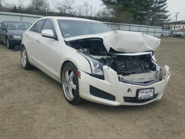 1G6AG5RX1D0167408 - 2013 CADILLAC ATS WHITE photo 1