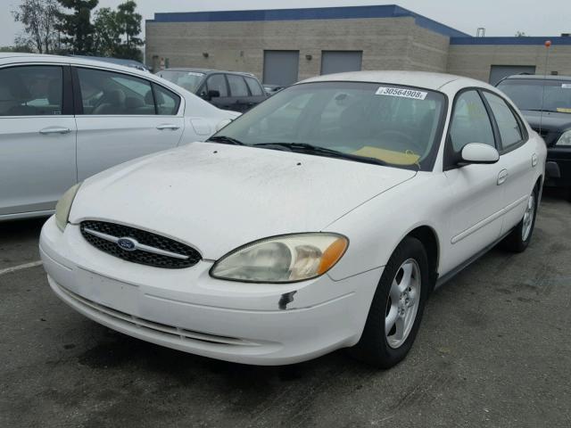 1FAFP53U12G215095 - 2002 FORD TAURUS SE WHITE photo 2