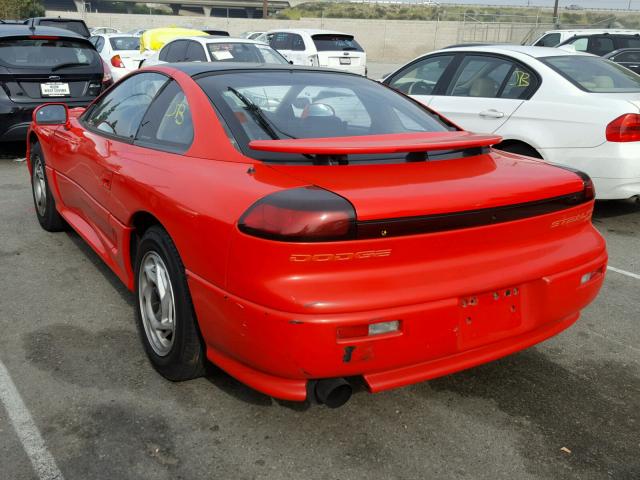 JB3XD64B8MY023326 - 1991 DODGE STEALTH R/ RED photo 3