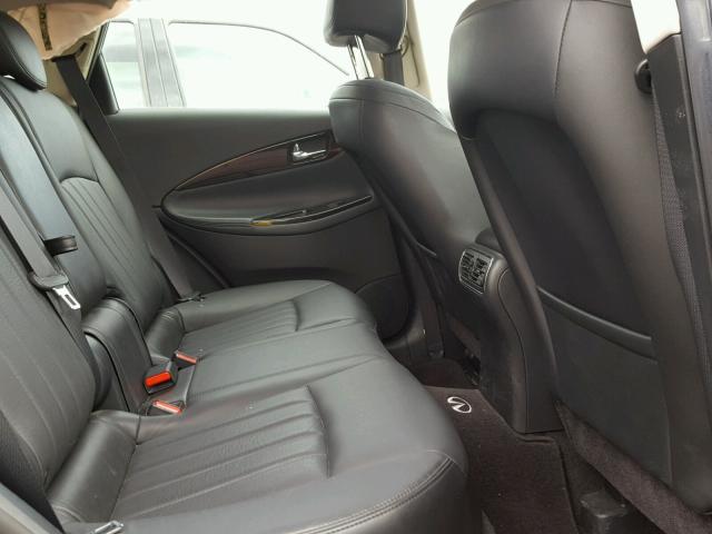 JN1AJ0HR9AM755276 - 2010 INFINITI EX35 BASE BLUE photo 6