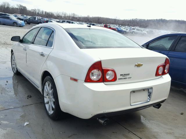 1G1ZE5E74BF134613 - 2011 CHEVROLET MALIBU LTZ 白色 照片 3