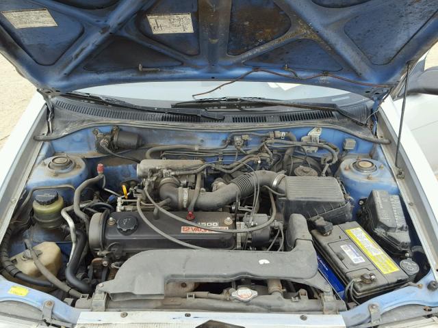 JT2EL43T0P0357336 - 1993 TOYOTA TERCEL DX SILVER photo 7