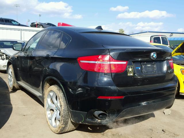 5UXFG2C54CL781857 - 2012 BMW X6 XDRIVE3 BLACK photo 3