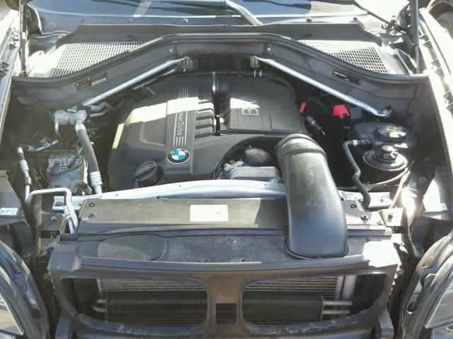 5UXFG2C54CL781857 - 2012 BMW X6 XDRIVE3 BLACK photo 7