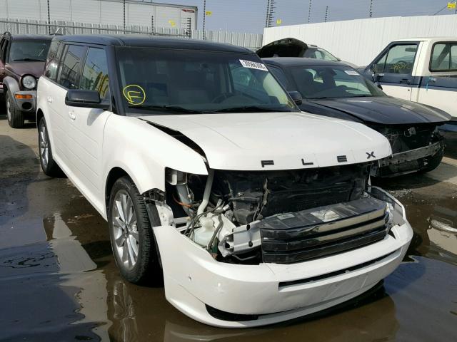 2FMHK6DT2BBD12810 - 2011 FORD FLEX LIMIT BLACK photo 1