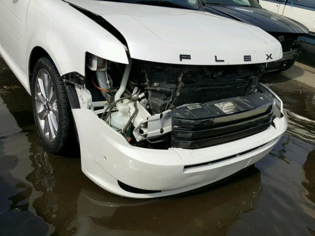 2FMHK6DT2BBD12810 - 2011 FORD FLEX LIMIT BLACK photo 9