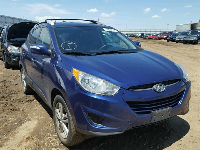 KM8JUCAC9CU451603 - 2012 HYUNDAI TUCSON GLS BLUE photo 1