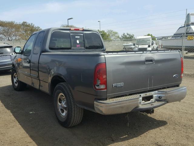 1FTRX17W22NA51685 - 2002 FORD F150 GRAY photo 3