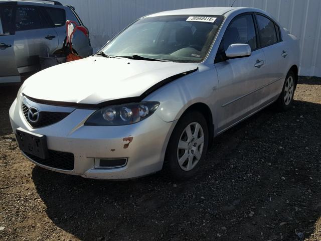 JM1BK12G571619779 - 2007 MAZDA 3 I SILVER photo 2