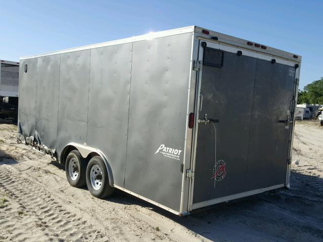 5HABE2023FN040337 - 2015 HOME TRAILER GRAY photo 3