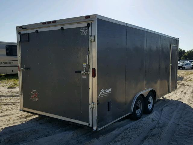 5HABE2023FN040337 - 2015 HOME TRAILER GRAY photo 4