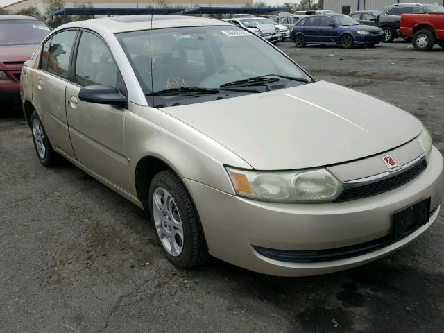 1G8AJ52FX3Z155424 - 2003 SATURN ION LEVEL GOLD photo 1
