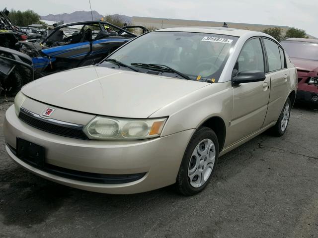 1G8AJ52FX3Z155424 - 2003 SATURN ION LEVEL GOLD photo 2