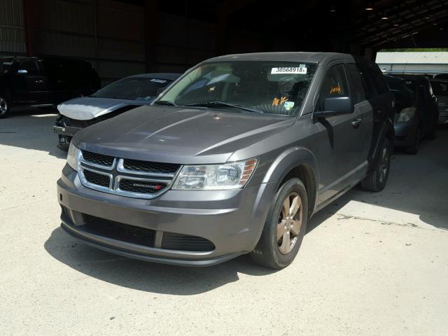 3C4PDCABXDT530392 - 2013 DODGE JOURNEY SE GRAY photo 2