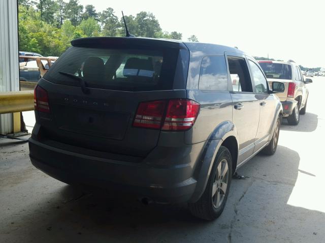 3C4PDCABXDT530392 - 2013 DODGE JOURNEY SE GRAY photo 4