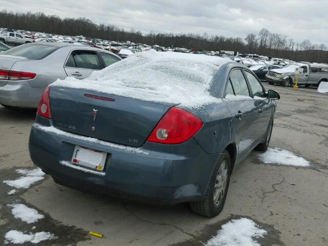 1G2ZG528954178125 - 2005 PONTIAC G6 BLUE photo 4