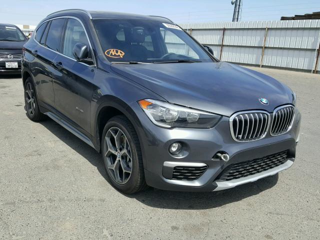 WBXHT3C34J5K28561 - 2018 BMW X1 XDRIVE2 Графитовый фото 1