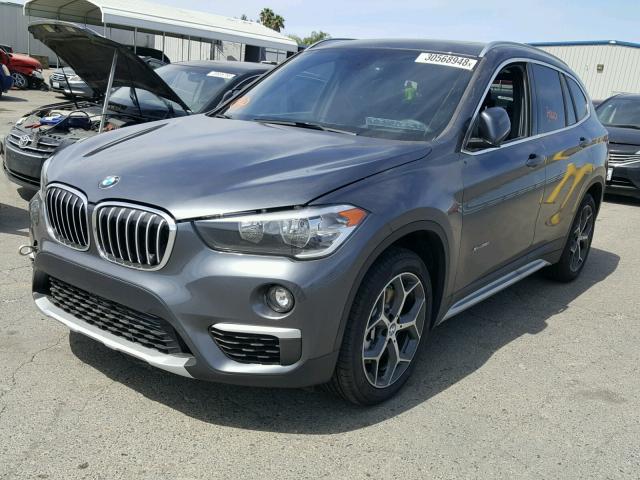 WBXHT3C34J5K28561 - 2018 BMW X1 XDRIVE2 Графитовый фото 2