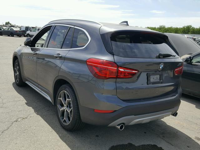 WBXHT3C34J5K28561 - 2018 BMW X1 XDRIVE2 Графитовый фото 3