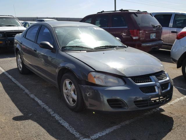 1B3EL46X74N235515 - 2004 DODGE STRATUS SX GREEN photo 1