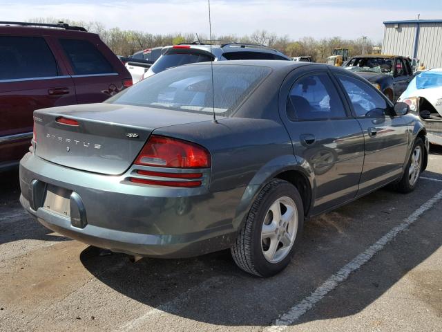 1B3EL46X74N235515 - 2004 DODGE STRATUS SX GREEN photo 4