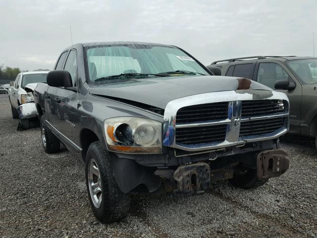 1D7HA18K56J133647 - 2006 DODGE RAM 1500 S GRAY photo 1