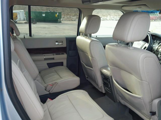 2FMEK62C29BA02303 - 2009 FORD FLEX SEL ლურჯი ფოტო 6