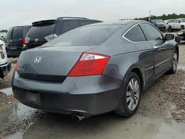 1HGCS123X8A011809 - 2008 HONDA ACCORD LX- GRAY photo 4