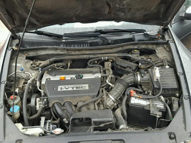 1HGCS123X8A011809 - 2008 HONDA ACCORD LX- GRAY photo 7