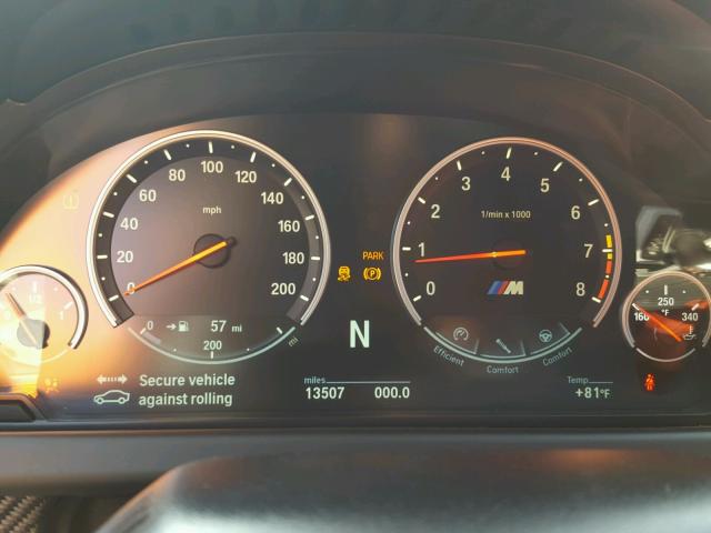 WBS6G9C56GD932023 - 2016 BMW M6 თეთრი ფოტო 8