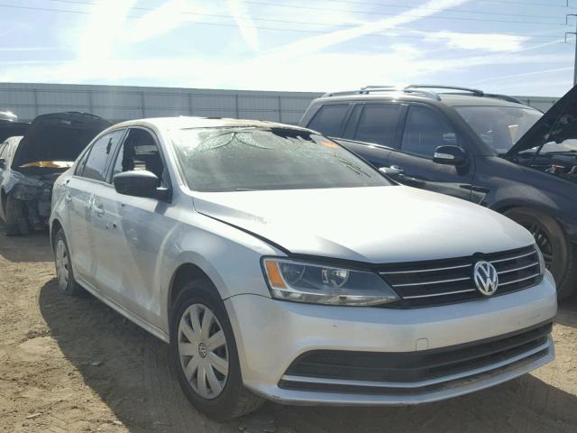 3VW1K7AJ7FM326377 - 2015 VOLKSWAGEN JETTA BASE 银色 照片 1