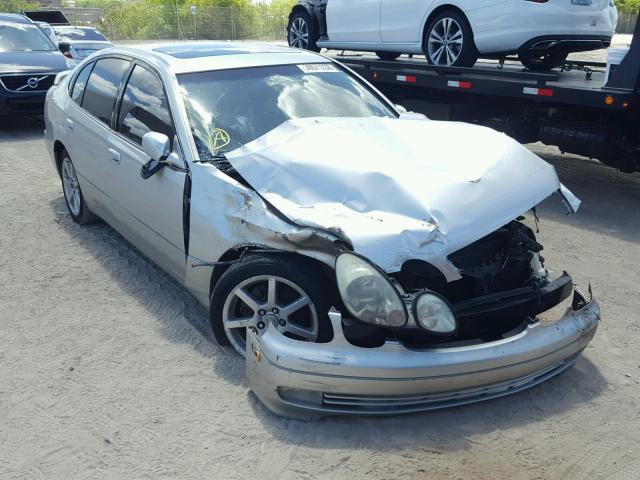 JT8BL69S930011816 - 2003 LEXUS GS 430 SILVER photo 1