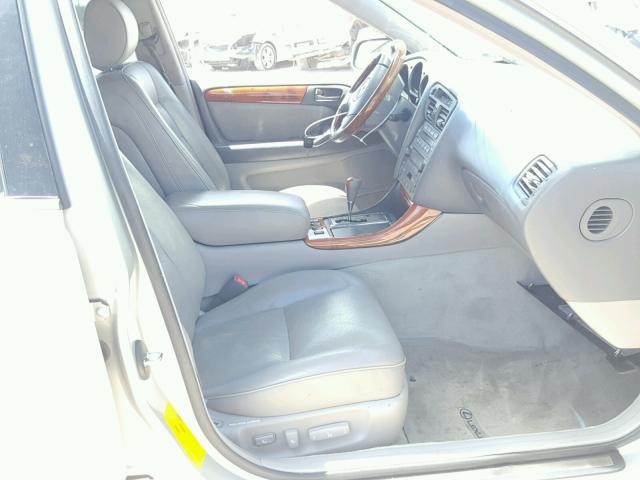 JT8BL69S930011816 - 2003 LEXUS GS 430 SILVER photo 5