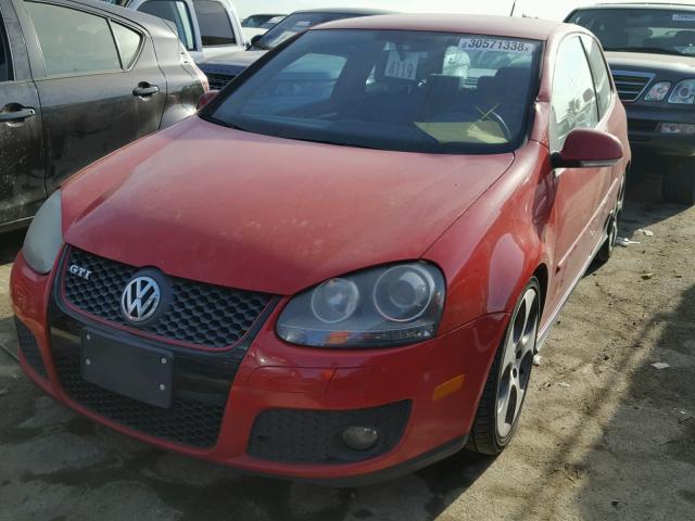 WVWEV71K36W106738 - 2006 VOLKSWAGEN NEW GTI RED photo 2