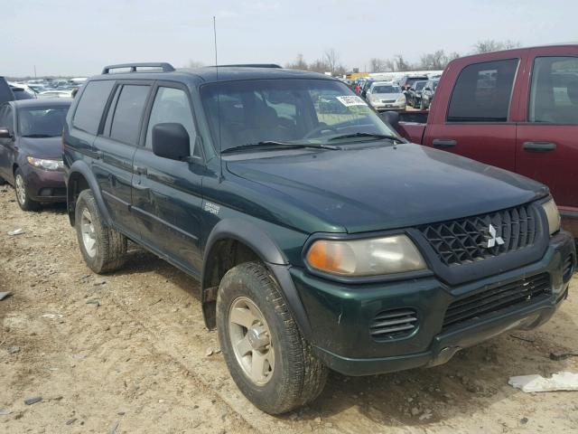 JA4MT21H82P008263 - 2002 MITSUBISHI MONTERO SP GREEN photo 1