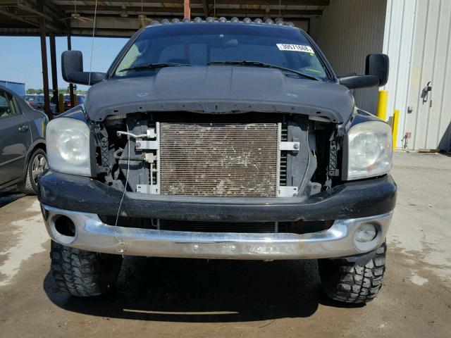 3D7KS26C76G104625 - 2006 DODGE RAM 2500 S BLACK photo 10