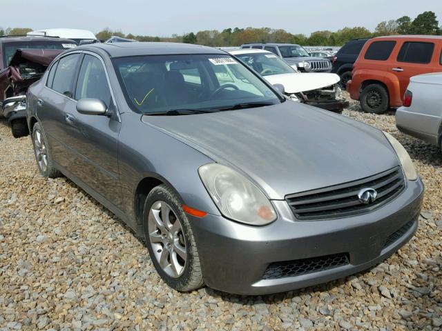 JNKCV51E75M200328 - 2005 INFINITI G35 GRAY photo 1