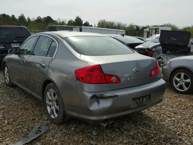 JNKCV51E75M200328 - 2005 INFINITI G35 GRAY photo 3