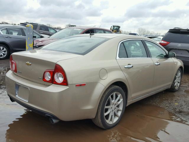 1G1ZK57718F260507 - 2008 CHEVROLET MALIBU LTZ 金色 照片 4