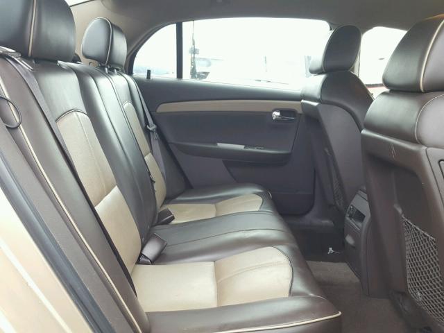 1G1ZK57718F260507 - 2008 CHEVROLET MALIBU LTZ 金色 照片 6